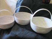 Cotton Rope Basket, Gift Basket, Craft Basket and for Storage