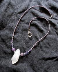 Crystal point Necklace