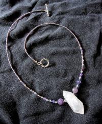 Crystal point Necklace