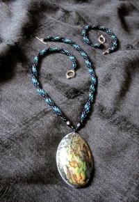 Abalone Beaded Necklace