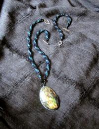 Abalone Beaded Necklace