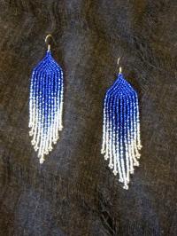 Beaded Fringe Earrings