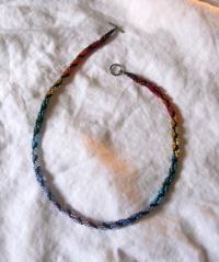 Rainbow Necklace - with matching bracelet