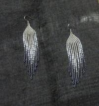Beaded Fringe Earrings