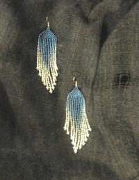 Beaded Fringe Earrings