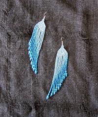Beaded Fringe Earrings