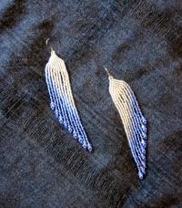 Beaded Fringe Earrings