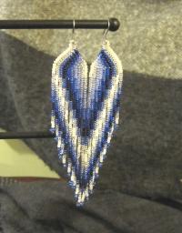 Beaded Fringe Earrings