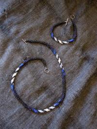 Spiral Stitch Necklace