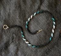 Spiral Stitch Necklace