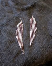 Beaded Fringe Earrings