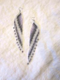 Beaded Fringe Earrings