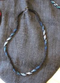 Spiral Stitch Necklace