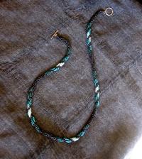 Spiral Stitch Necklace