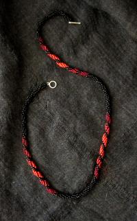 Spiral Stitch Necklace