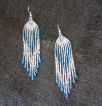 Beaded Fringe Earrings