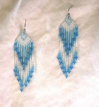 Beaded Fringe Earrings