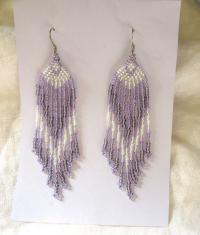 Beaded Fringe Earrings