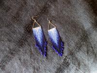 Beaded Fringe Earrings