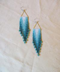 Beaded Fringe Earrings