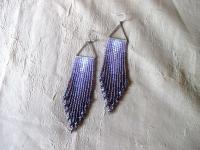 Beaded Fringe Earrings