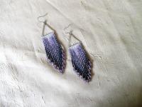 Beaded Fringe Earrings