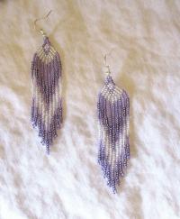 Beaded Fringe Earrings