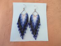 Beaded Fringe Earrings