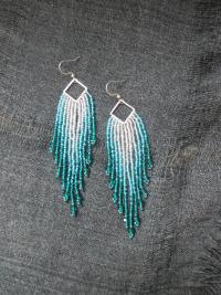 Beaded Fringe Earrings