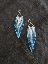 Beaded Fringe Earrings