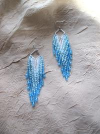 Beaded Fringe Earrings