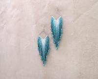 Beaded Fringe Earrings