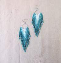 Beaded Fringe Earrings