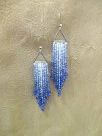 Beaded Fringe Earrings
