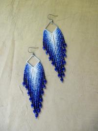 Beaded Fringe Earrings