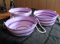 Rope Basket, Gathering Basket, Storage Basket, Catch All
