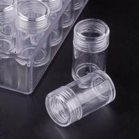 Bead Containers - Bead Organizers, empty bead kits, sets of bead containers in plastic case - multiple sizes and styles