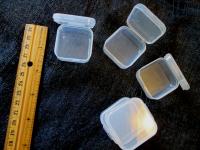 Bead Containers - Bead Organizers, empty bead kits, sets of bead containers in plastic case - multiple sizes and styles