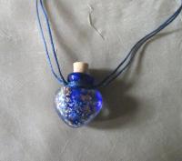 Tiny Jar Necklace with Cork