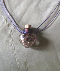Tiny Jar Necklace with Cork