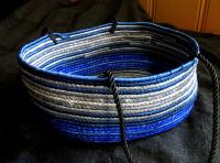 Rope Basket, Oval Gathering Basket, Storage Basket, Catch All