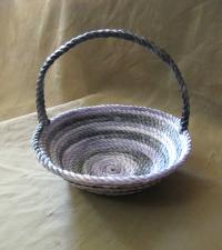 Rope Basket, Gathering Basket, Storage Basket, Catch All