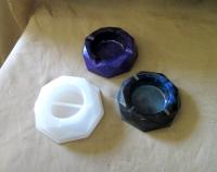 Ashtray Casting Mold - for Epoxy Resin, Clay or other Casting Mediums