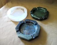 Ashtray Casting Mold - for Epoxy Resin, Clay or other Casting Mediums