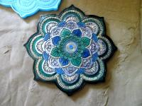 Molds - Mandala Tray Casting Molds - for Epoxy, Clay or other casting medium