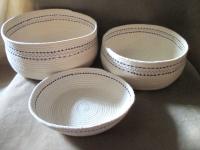Cotton Rope Basket, Gift Basket, Craft Basket and for Storage