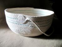 Cotton Rope Basket, Gift Basket, Craft Basket and for Storage