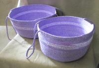 Rope Basket, Wrap Basket, Storage, Catch All, Rope Bowl