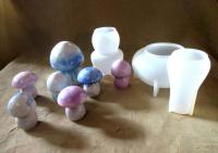 Mushroom Casting Molds - Multiple Sizes - Mushroom Set