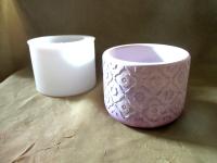 Mold - Candle Jar - Mini Pot, Storage Jar - for Epoxy, Concrete, Clay or other casting medium